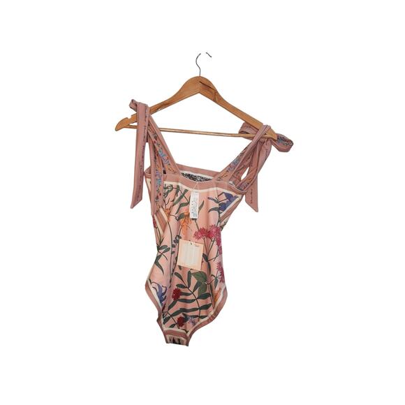 Visual Mood Reversible One Piece Swimsuit Women’s Small NWT – Tropical Print - Picture 10 of 16